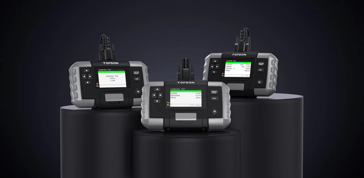 Διαγνωστικό Μπαταρίας TOPDON BT600 (12V - 24V)