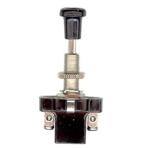 Διακόπτης Μακρύλαιμος ON - OFF (Μαύρο - 2pin - 12V)