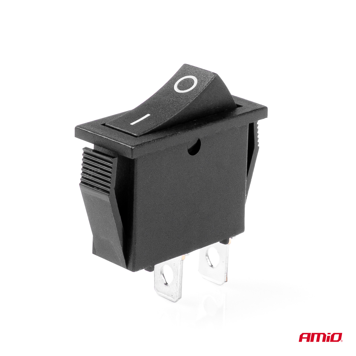 ΔΙΑΚΟΠΤΗΣ ON/OFF  2 ΕΠΑΦΩΝ 12V 20A 10mm x 26mm ΜΑΥΡΟΣ  ΑΜΙΟ