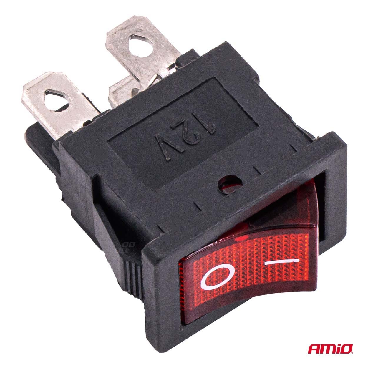 Διακόπτης Rocker 12/24V 20A με Κόκκινο Φωτισμό – Για Οχήματα & Βιομηχανικές Εφαρμογές