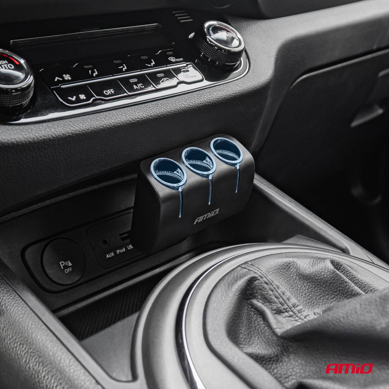 Amio - ΑΝΤΑΠΤΟΡΑΣ ΑΝΑΠΤΗΡΑ 12/24V 120W ΜΑΥΡΟΣ/3 ΘΕΣΕΙΣ/ΠΕΡΙΣΤΡΟΦΗ 90 ΜΟΙΡΩΝ - 1 Τεμ. (04358/AM)