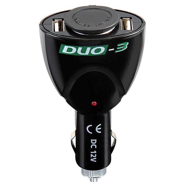 Αντάπτορας Αναπτήρα με 2 Θύρες USB DUO-3 LAMPA