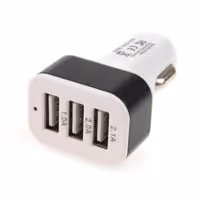 Φορτιστής Αναπτήρα AMiO Με 3 Θύρες USB 12V / 24V / 5100mA (1Α, 2Α, 2.1Α)