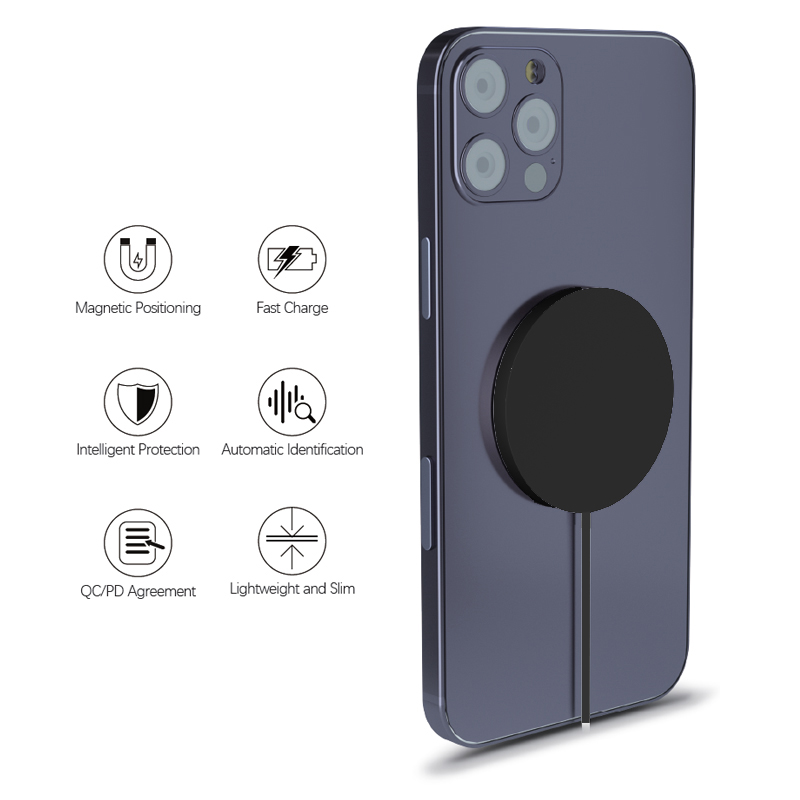 Ασύρματος Φορτιστής Universal Μαύρος