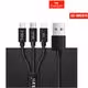 Καλώδιο USB Φόρτισης Και Μεταφοράς Δεδομένων Earldom EC-IMC015 3 In 1 Black (1.2m)