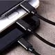 Καλώδιο USB Φόρτισης Και Μεταφοράς Δεδομένων Earldom EC-IMC015 3 In 1 Black (1.2m)