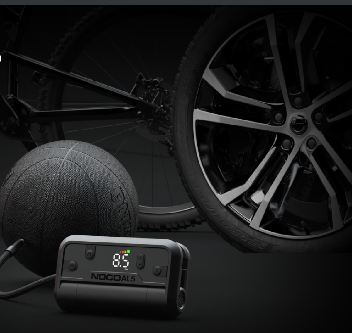 Αεροσυμπιεστής Λιθίου NOCO AL5 (17LPM 5A)