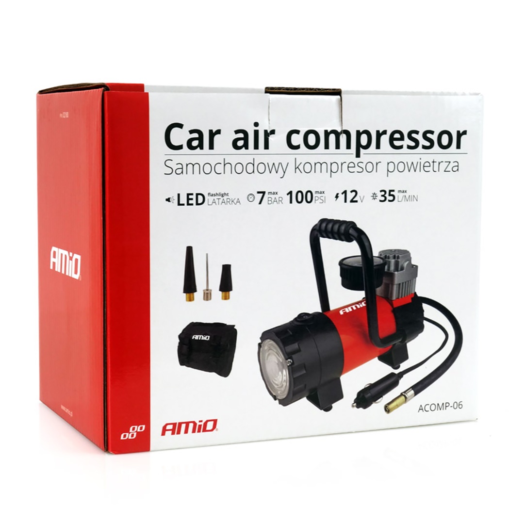 Κομφλέρ AMiO 100PSI 7Bar 12V & Φακό