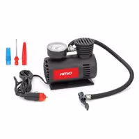 ΚΟΜΠΡΕΣΕΡ ΑΕΡΑ ΠΛΑΣΤΙΚΟ 12V 20BAR-300PSI (ΜΑΝΟΜΕΤΡΟ/ΦΙΣ/3 ΑΝΤΑΠΤΟΡΕΣ/ΚΑΛΩΔΙΟ 300cm) AMiO