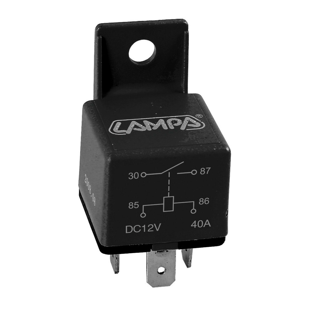 Ρελέ LAMPA Relay 4 Επαφών / 12V / 40A