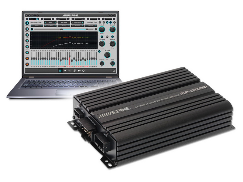 Ενισχυτής ALPINE PDP-E800DSP