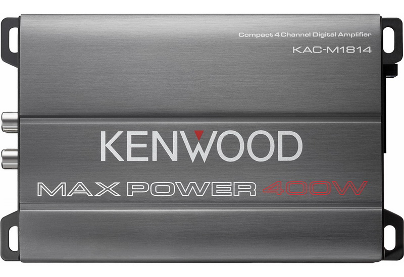 Ενισχυτής KENWOOD Compact 4 Channel Digital Amplifier 400W (KAC-M1814)