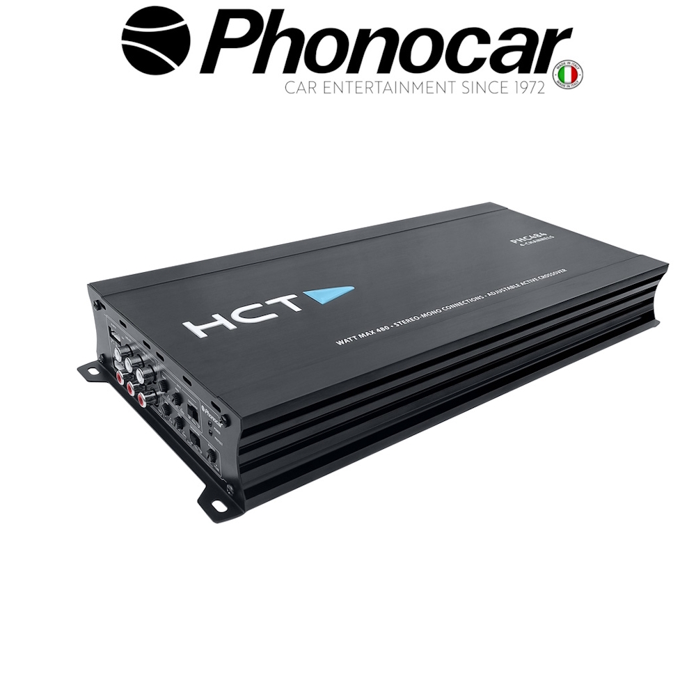 Ενισχυτής PHONOCAR PHC484 4 Καναλιών (4 x 1200W)