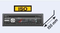 Ράδιο PHONOCAR VM 072 Με USB / Bluetooth / DVD