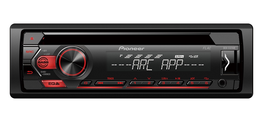 ΡάδιοCD/USB PIONEER DEH-S121UB (Κόκκινο/Remote Control)