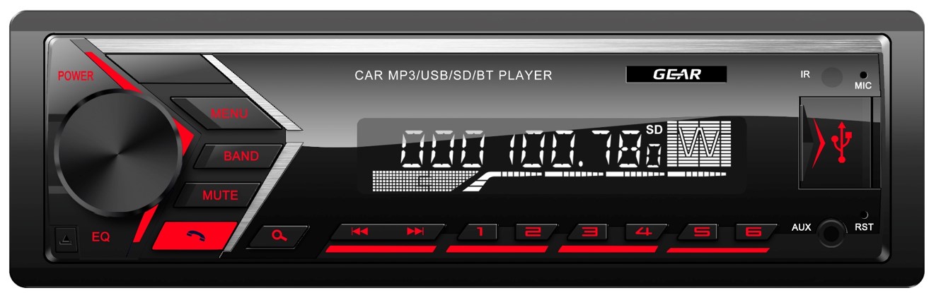 ΡαδιοUSB GEAR Με Bluetooth (GR-750BT)
