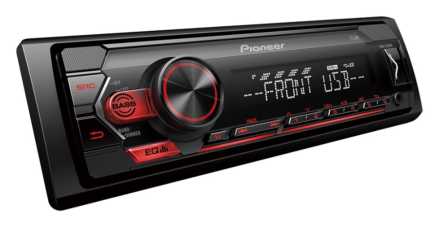 ΡάδιοUSB PIONEER MVH-S120UB (Κόκκινο/Android)
