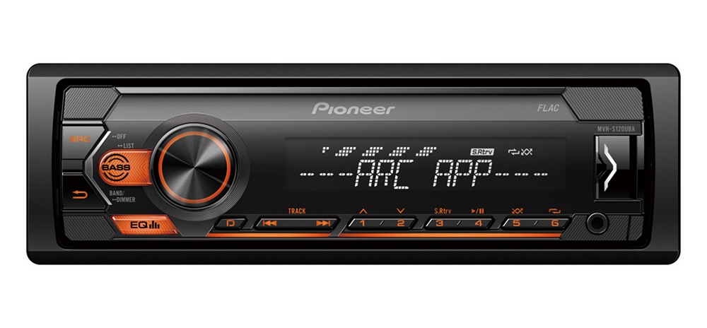 ΡάδιοUSB PIONEER MVH-S120UBA (Πορτοκαλί / Android)