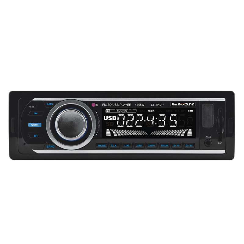 ΡάδιοUSB/SD GEAR GR-612P (Blue)