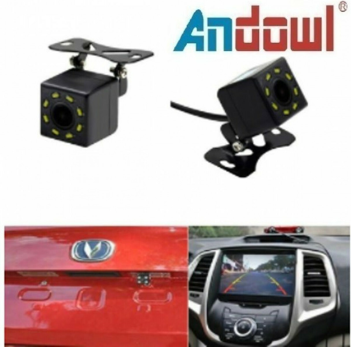 Κάμερα Οπισθοπορείας ANDOWL Q-DC1 1080P (12V)