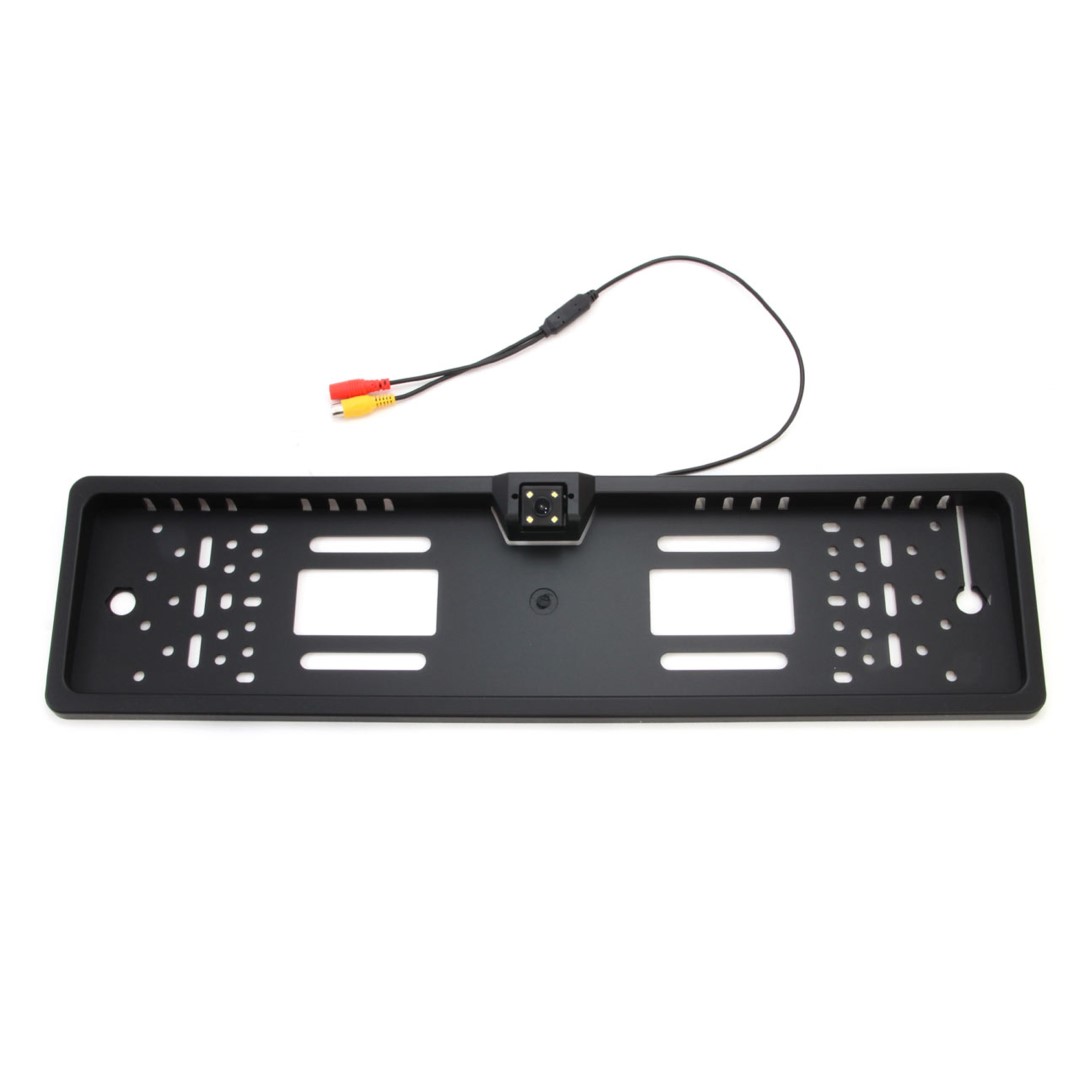 Πλαίσιο Πινακίδος AMIO Με LED & Κάμερα (Αδιάβροχη/Έγχρωμη/Νυχτερινή Λήψη)
