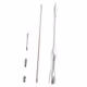 Κεραία ONYX Βιδωτή/Οροφής (Ασημί/13cm - 18cm - 27cm)