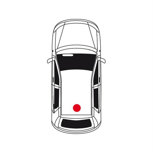 ΚΕΡΑΙΑ ΟΡΟΦΗΣ ΜΑΥΡΗ PERSONAL 30cm Φ5mm ΜΕ ΚΑΛΩΔΙΟ (PEUGEOT)