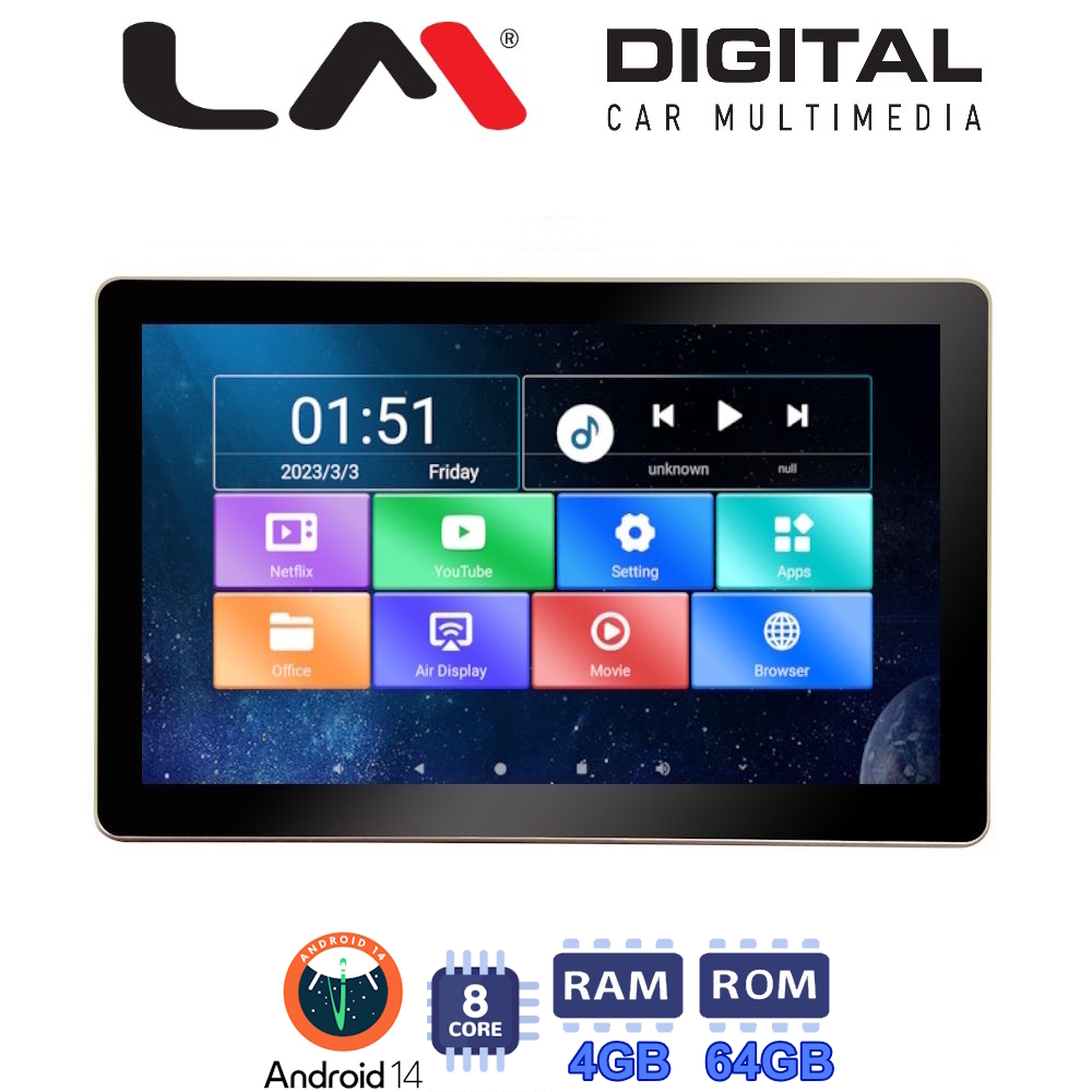 Monitor LM Digital MR HR 5314AN