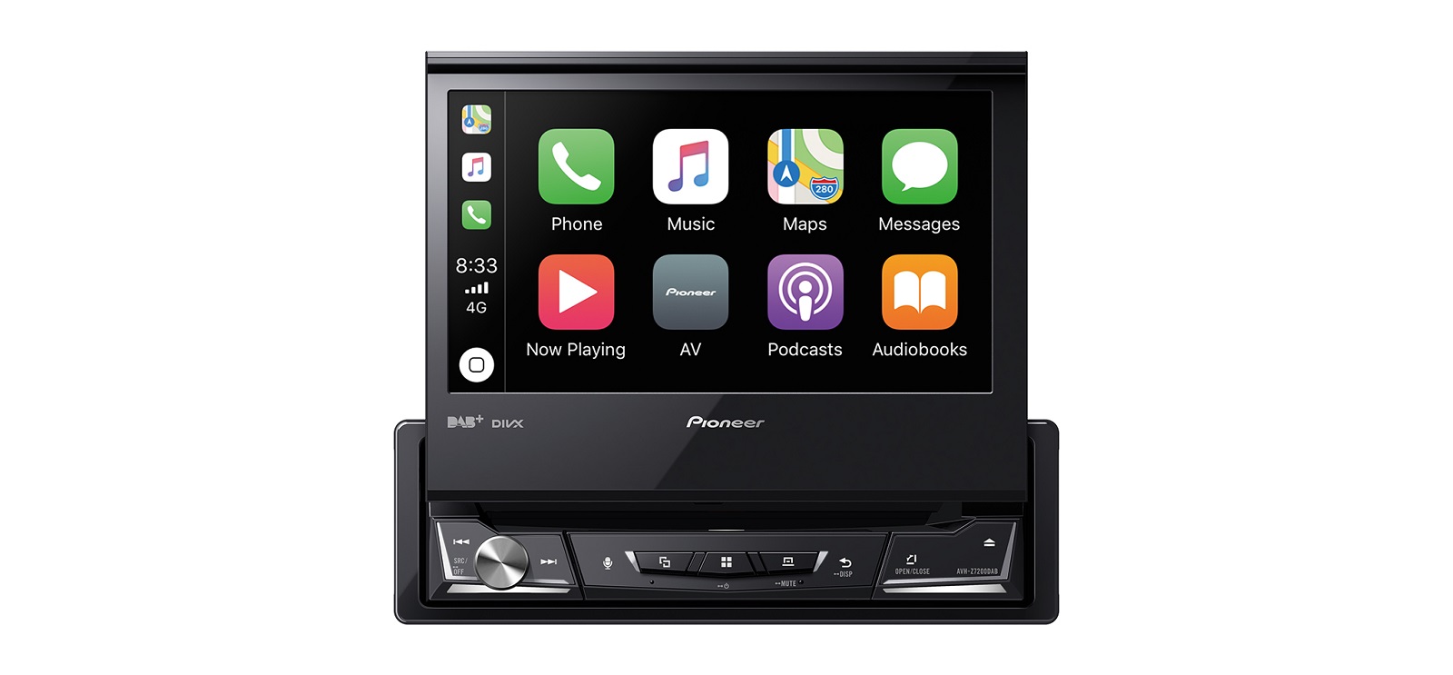 Αναδιπλούμενη Οθόνη Pioneer AVH-Z7200DAB 7" Με DVD / Bluetooth / DAB+ / Apple CarPlay / Android Auto