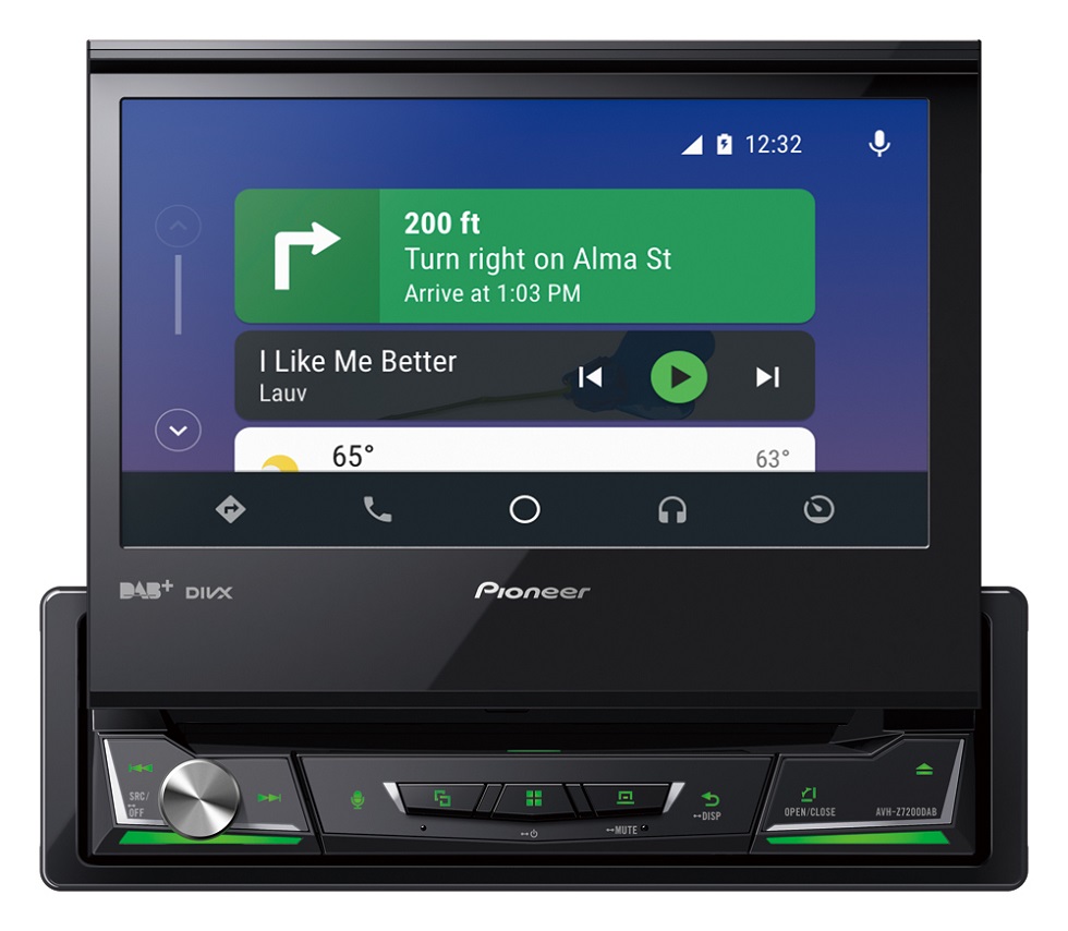 Αναδιπλούμενη Οθόνη Pioneer AVH-Z7200DAB 7" Με DVD / Bluetooth / DAB+ / Apple CarPlay / Android Auto