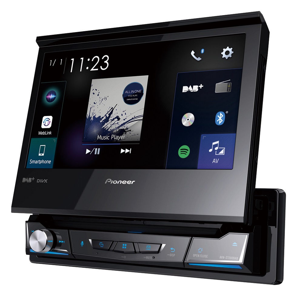 Αναδιπλούμενη Οθόνη Pioneer AVH-Z7200DAB 7" Με DVD / Bluetooth / DAB+ / Apple CarPlay / Android Auto