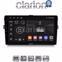 CLARION GL31028B Οθόνη OEM Multimedia Αυτοκινήτου για Toyota Auris 2007 > 2012 (CarPlay/AndroidAuto/BT/GPS/WIFI/GPRS)