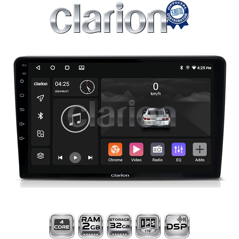 CLARION GL31054 Οθόνη OEM Multimedia Αυτοκινήτου για Suzuki Grand Vitara 1998 > 2004 (CarPlay/AndroidAuto/BT/GPS/WIFI/GPRS)