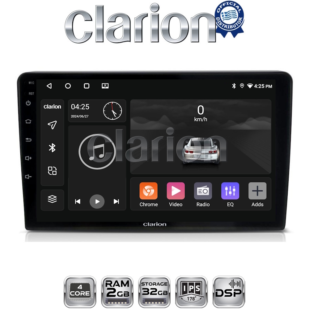 CLARION GL31086 Οθόνη OEM Multimedia Αυτοκινήτου για KIA CEED 2009>2012 (CarPlay/AndroidAuto/BT/GPS/WIFI/GPRS)