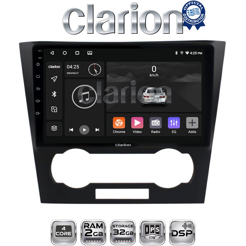 CLARION GL31110 Οθόνη OEM Multimedia Αυτοκινήτου για Chevrolet Epica 2006 > 2012 (CarPlay/AndroidAuto/BT/GPS/WIFI/GPRS)