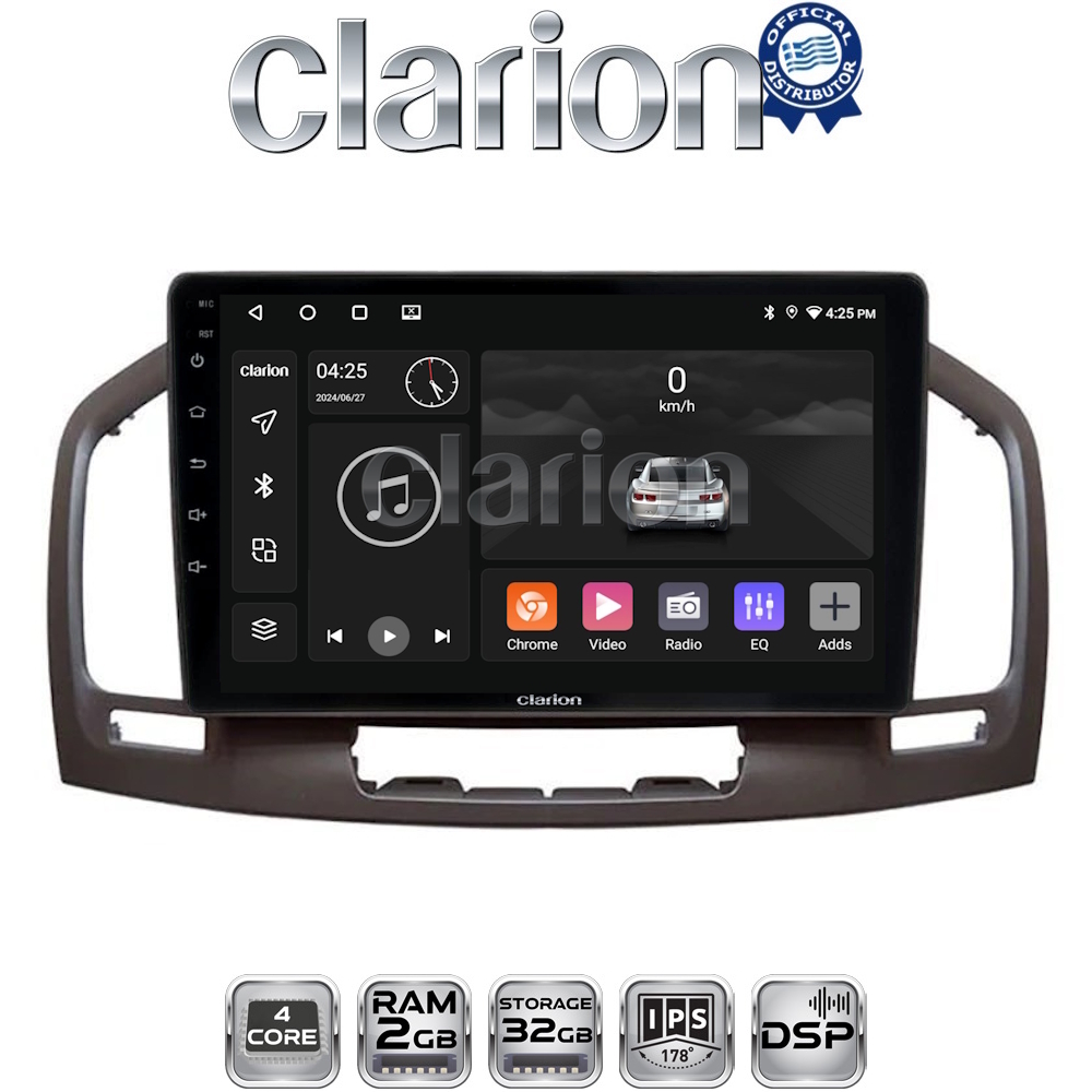 CLARION GL31114C Οθόνη OEM Multimedia Αυτοκινήτου για 0 (CarPlay/AndroidAuto/BT/GPS/WIFI/GPRS)