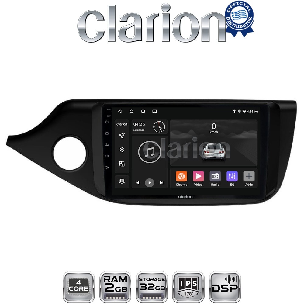 CLARION GL31216 Οθόνη OEM Multimedia Αυτοκινήτου για KIA CEED 2013 > 2016  (CarPlay/AndroidAuto/BT/GPS/WIFI/GPRS)