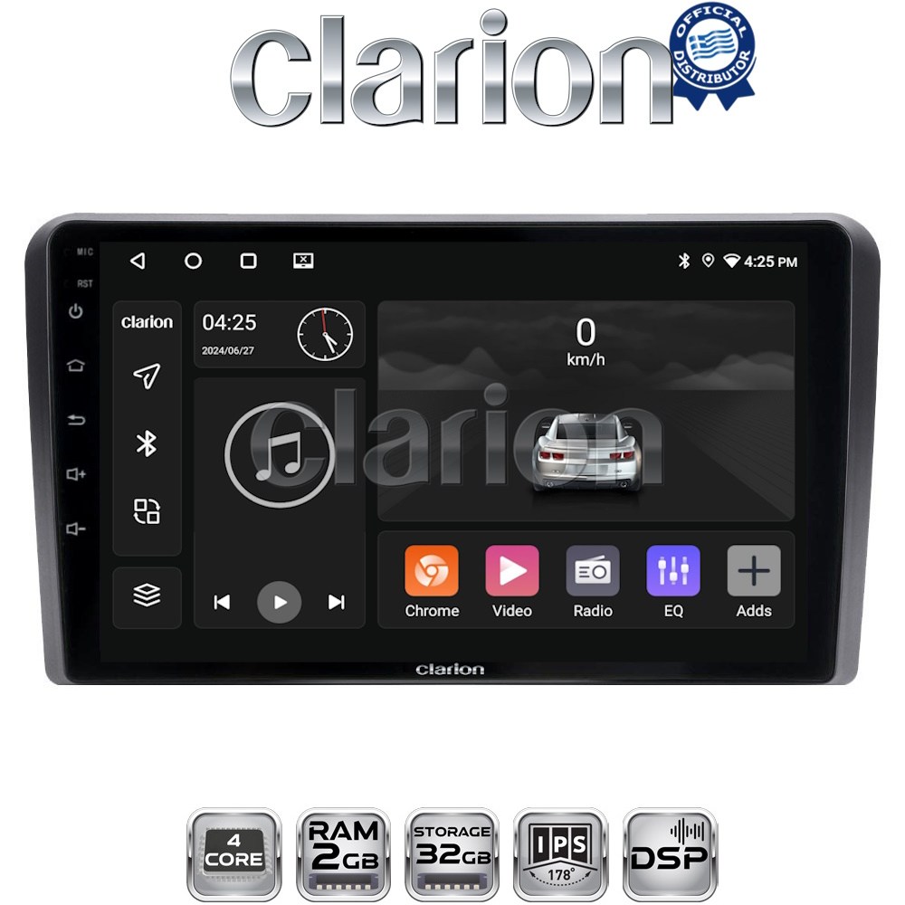 CLARION GL31233 Οθόνη OEM Multimedia Αυτοκινήτου για MITSUBIUSHI L200 2020> (CarPlay/AndroidAuto/BT/GPS/WIFI/GPRS)