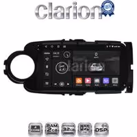 CLARION GL31254B Οθόνη OEM Multimedia Αυτοκινήτου για Toyota Yaris 2012 > 2015 (CarPlay/AndroidAuto/BT/GPS/WIFI/GPRS)