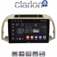 CLARION GL31300 Οθόνη OEM Multimedia Αυτοκινήτου για NISSAN MICRA 2002>2007 (CarPlay/AndroidAuto/BT/GPS/WIFI/GPRS)