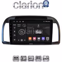 CLARION GL31300B Οθόνη OEM Multimedia Αυτοκινήτου για Nissan Micra 2002 > 2007 (CarPlay/AndroidAuto/BT/GPS/WIFI/GPRS)