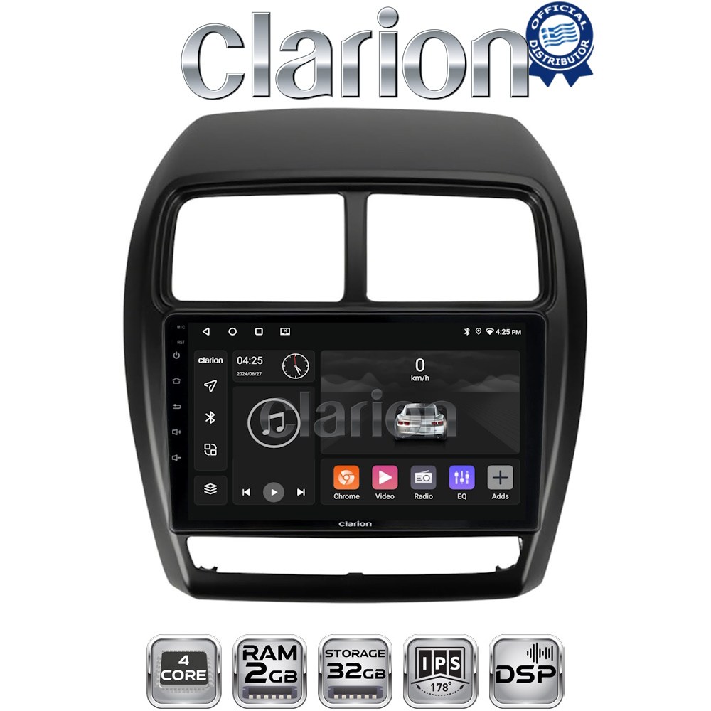 CLARION GL31318 Οθόνη OEM Multimedia Αυτοκινήτου για Mitsubishi ASX 2020 > 2023 (CarPlay/AndroidAuto/BT/GPS/WIFI/GPRS)