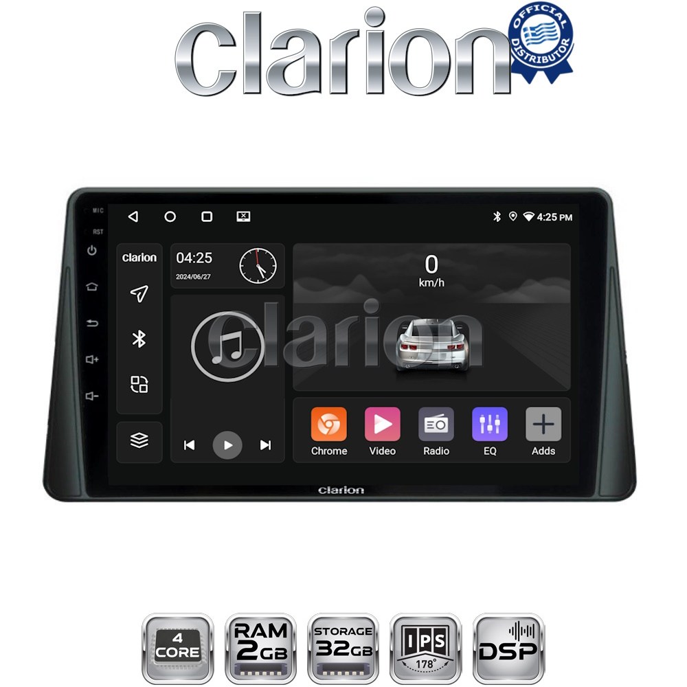CLARION GL31357 Οθόνη OEM Multimedia Αυτοκινήτου για FORD  FOCUS 2019> (CarPlay/AndroidAuto/BT/GPS/WIFI/GPRS)