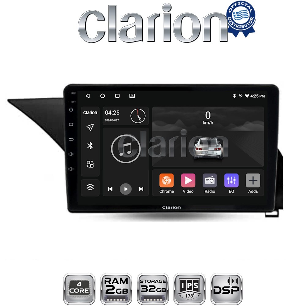 CLARION GL31502 Οθόνη OEM Multimedia Αυτοκινήτου για Mercedes Benz E-Class W212 2009 > 2016 (CarPlay/AndroidAuto/BT/GPS/WIFI/GPRS)