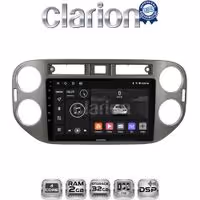 CLARION GL31590G Οθόνη OEM Multimedia Αυτοκινήτου για VW Tiguan 2007 - 2016 Ανθρακί (CarPlay/AndroidAuto/BT/GPS/WIFI/GPRS)