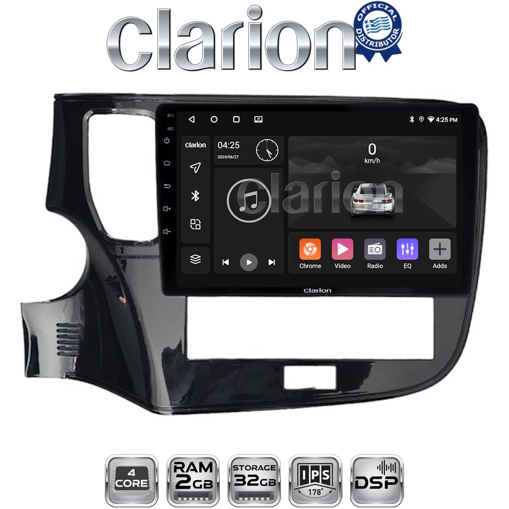 CLARION GL31894 Οθόνη OEM Multimedia Αυτοκινήτου για Mitsubishi Outlander 2020 > (CarPlay/AndroidAuto/BT/GPS/WIFI/GPRS)