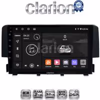 CLARION GL31941 Οθόνη OEM Multimedia Αυτοκινήτου για HONDA CIVIC 2016> (CarPlay/AndroidAuto/BT/GPS/WIFI/GPRS)