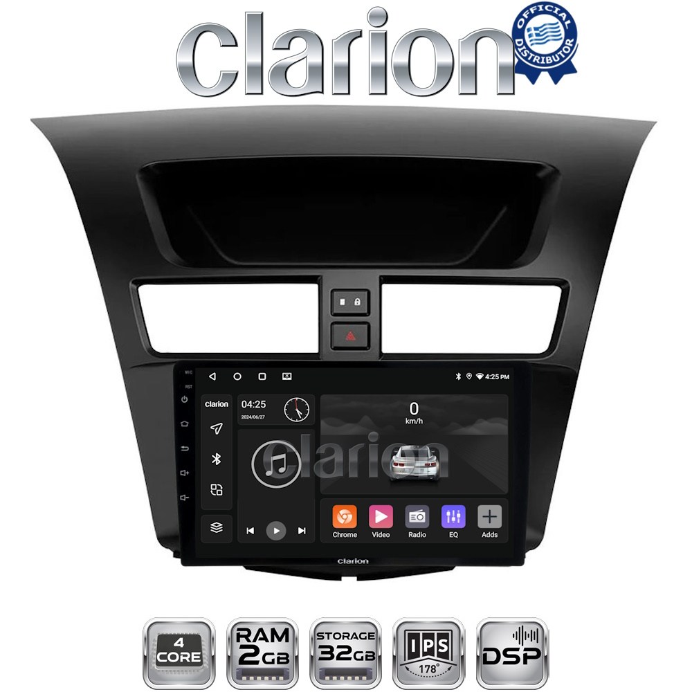CLARION GL31994 Οθόνη OEM Multimedia Αυτοκινήτου για Mazda BT50 2012 > 2018 (CarPlay/AndroidAuto/BT/GPS/WIFI/GPRS)