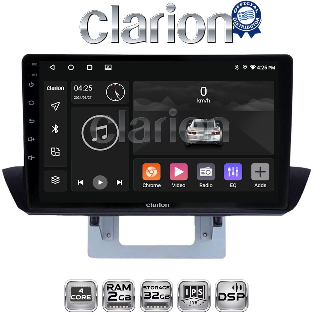CLARION GL31994UP Οθόνη OEM Multimedia Αυτοκινήτου για Mazda BT50 2012 > 2018 (CarPlay/AndroidAuto/BT/GPS/WIFI/GPRS)