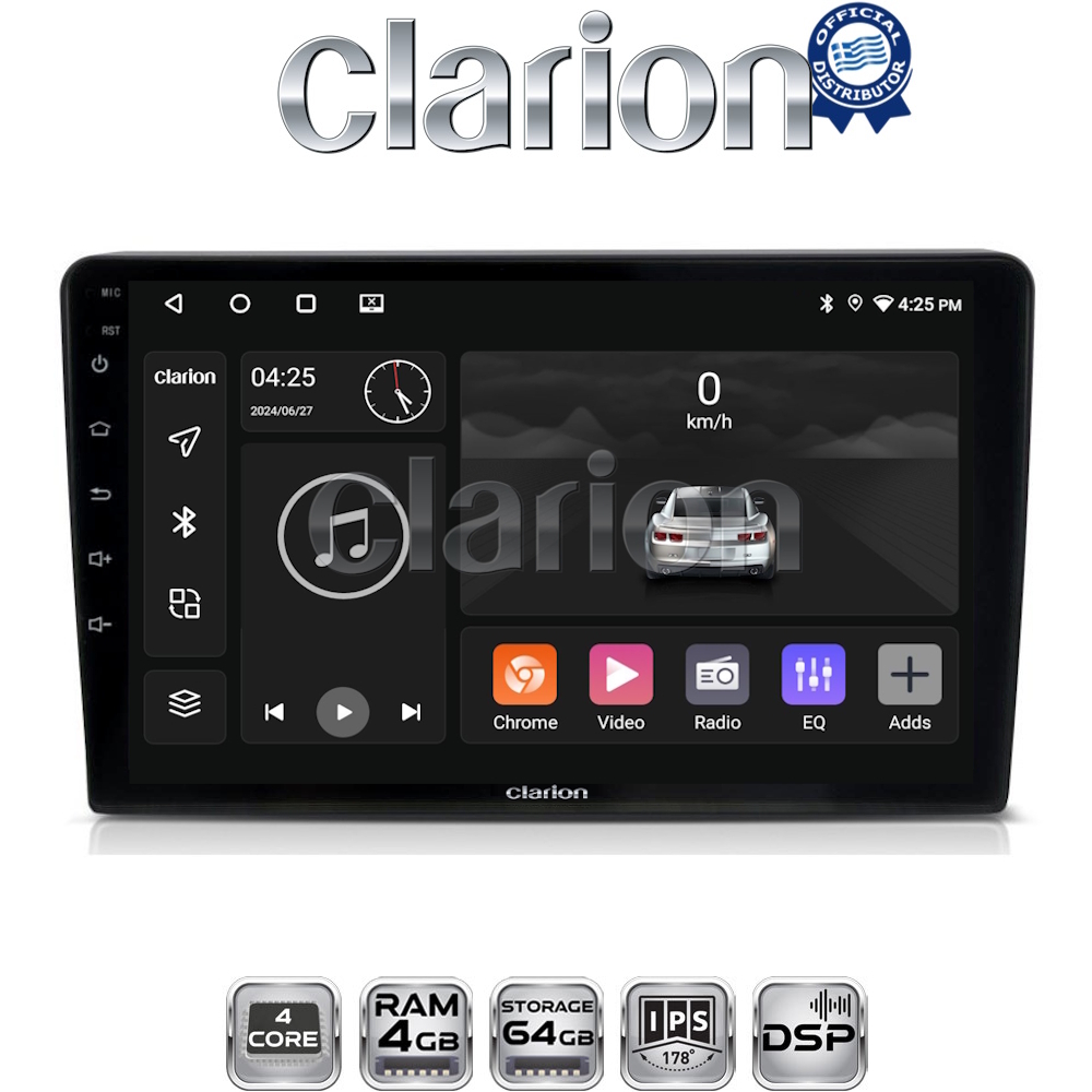 CLARION GL32086 Οθόνη OEM Multimedia Αυτοκινήτου για KIA CEED 2009>2012 (CarPlay/AndroidAuto/BT/GPS/WIFI/GPRS)